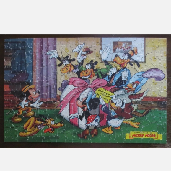 Vintage 1940's Jaymar Walt Disney 300 Piece Puzzle Series 2 Mickey Mouse - Picture 8 of 8